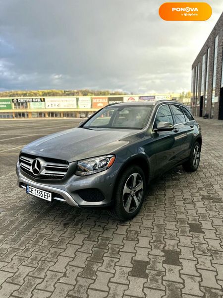 Mercedes-Benz GLC-Class, 2016, Бензин, 1.99 л., 155 тис. км, Позашляховик / Кросовер, Сірий, Чернівці Cars-Pr-61819 фото