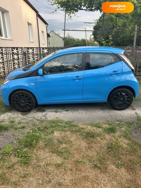 Toyota Aygo, 2016, Бензин, 1 л., 133 тис. км, Хетчбек, Синій, Львів Cars-Pr-63275 фото