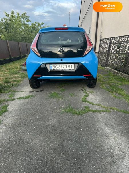 Toyota Aygo, 2016, Бензин, 1 л., 133 тис. км, Хетчбек, Синій, Львів Cars-Pr-63275 фото