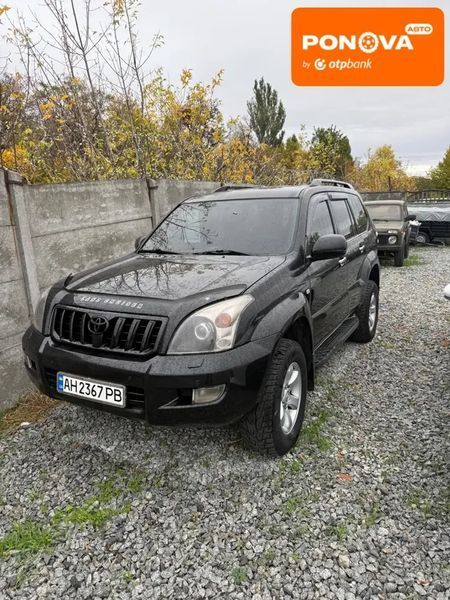 Toyota Land Cruiser Prado, 2005 г., Газ пропан-бутан / Бензин, 250 тыс. км, Внедорожник / Кроссовер, Чорный, Павлоград AT-10403390 фото
