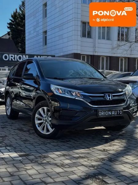 Honda CR-V, 2016 р., Бензин, 137 тис. км, Позашляховик / Кросовер, Чорний, Дніпро (Дніпропетровськ) AT-10412277 фото
