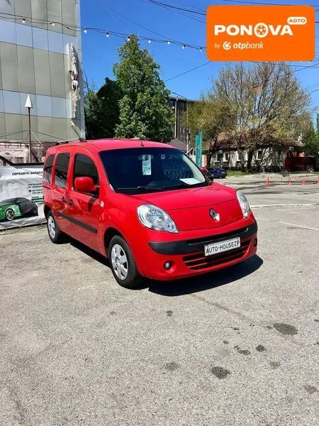 Renault Kangoo, 2011 г., Дизель, 267 тыс. км, Универсал, Красный, Запорожье AT-10416692 фото