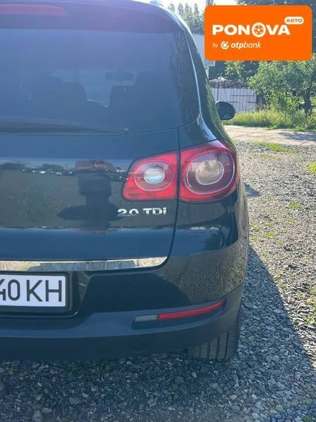 Volkswagen Tiguan, 2008 р., Дизель, 278 тис. км, Позашляховик / Кросовер, Чорний, Черкаси AT-10418258 фото