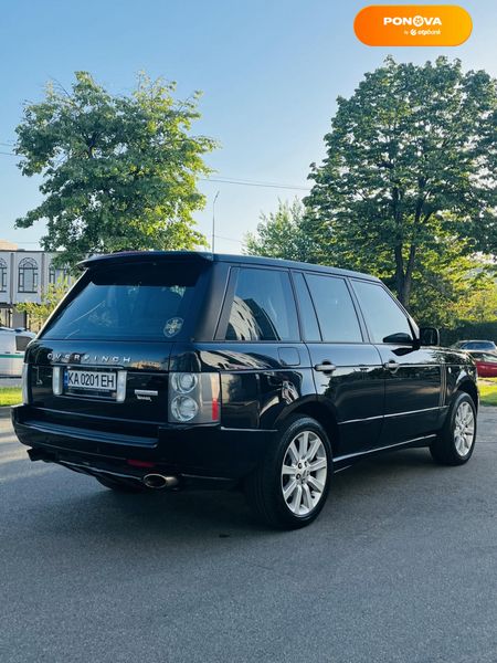 Land Rover Range Rover, 2007, Газ пропан-бутан / Бензин, 4.2 л., 270 тыс. км, Внедорожник / Кроссовер, Чорный, Киев 13275 фото