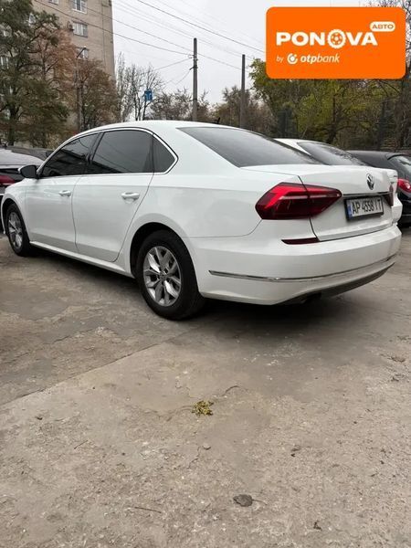 Volkswagen Passat, 2017 г., Бензин, 124 тыс. км, Седан, Белый, Запорожье AT-10405290 фото
