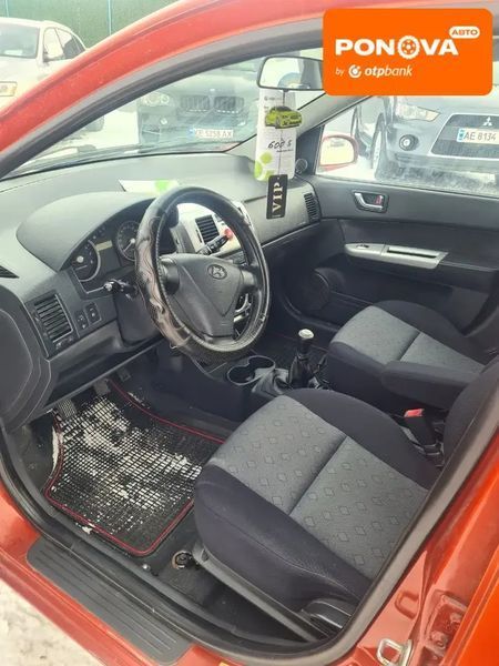 Hyundai Getz, 2008 р., Бензин, 234 тис. км, Хетчбек, Червоний, Дніпро (Дніпропетровськ) AT-10408060 фото