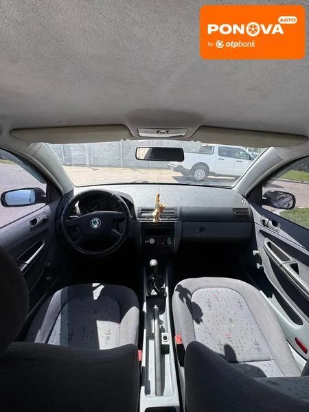 Skoda Fabia, 2002 р., Газ пропан-бутан / Бензин, 242 тис. км, Хетчбек, Сірий, Кам'янка AT-10418396 фото