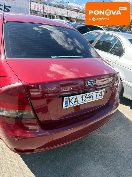 Kia Cerato, 2007 р., Газ пропан-бутан / Бензин, 302 тис. км, Седан, Червоний, Київ AT-10426338 фото