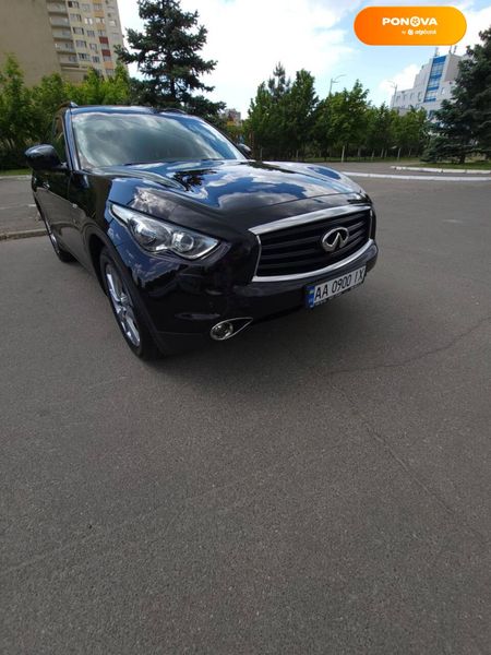 Infiniti QX70, 2016, Бензин, 3.7 л., 80 тыс. км, Внедорожник / Кроссовер, Чорный, Киев Cars-Pr-60977 фото