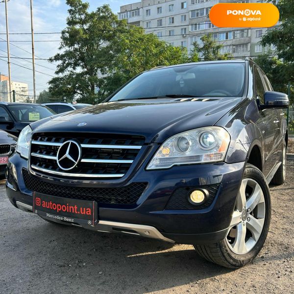 Mercedes-Benz M-Class, 2011, Дизель, 2.99 л., 147 тыс. км, Внедорожник / Кроссовер, Синий, Сумы 107169 фото