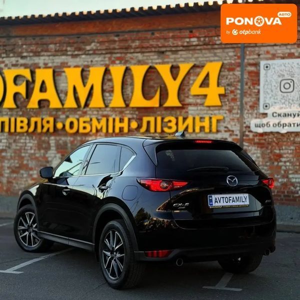 Mazda CX-5, 2018 р., Бензин, 130 тис. км, Позашляховик / Кросовер, Чорний, Дніпро (Дніпропетровськ) AT-10428310 фото
