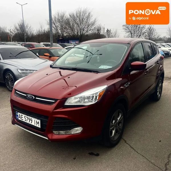 Ford Escape, 2016 р., Бензин, 130 тис. км, Позашляховик / Кросовер, Червоний, Дніпро (Дніпропетровськ) AT-10405790 фото