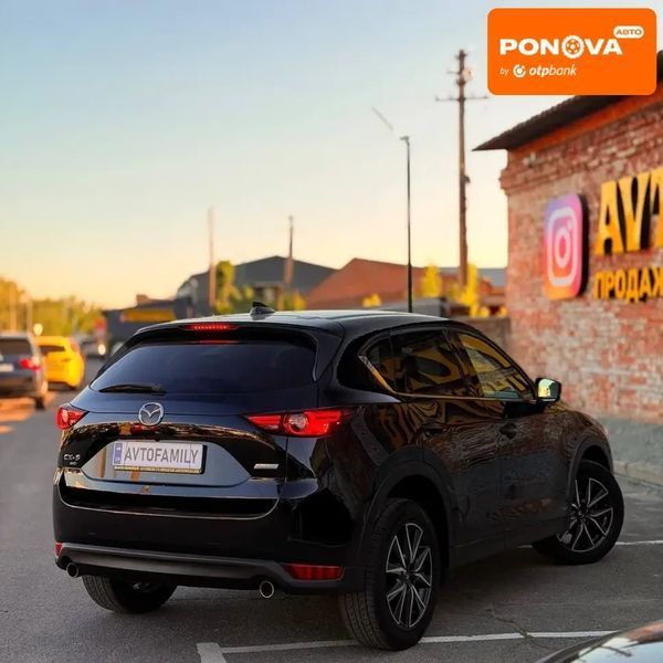 Mazda CX-5, 2018 р., Бензин, 130 тис. км, Позашляховик / Кросовер, Чорний, Дніпро (Дніпропетровськ) AT-10428310 фото