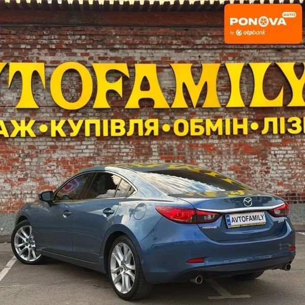 Mazda 6, 2015 г., Бензин, 131 тыс. км, Седан, Синий, Днепр (Днепропетровск) AT-10429262 фото