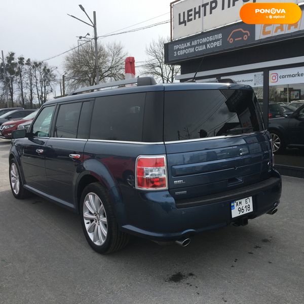 Ford Flex, 2019, Бензин, 3.5 л., 23 тыс. км, Синий, Житомир 31140 фото