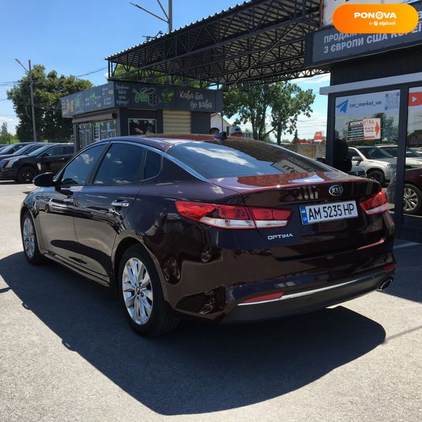 Kia Optima, 2018, Бензин, 2.4 л., 127 тис. км, Седан, Червоний, Житомир 109520 фото