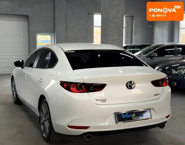 Mazda 3, 2021 р., Бензин, 56 тис. км, Седан, Білий, Кам'янське (Дніпродзержинськ) AT-10414727 фото