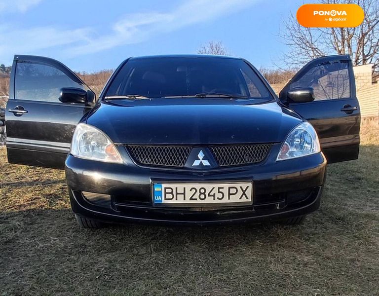 Mitsubishi Lancer, 2007, Бензин, 1.6 л., 207 тыс. км, Седан, Чорный, Могилів-Подільський Cars-Pr-67143 фото