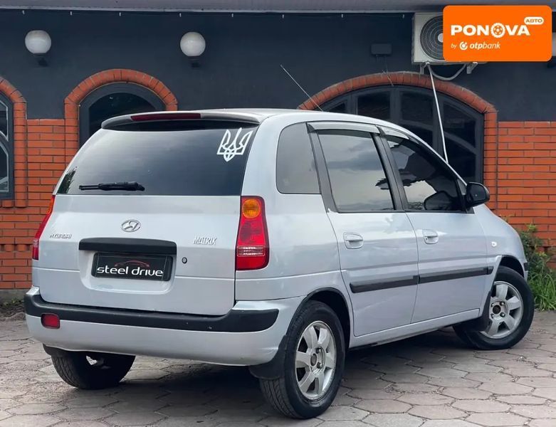 Hyundai Matrix, 2003 р., Газ пропан-бутан / Бензин, 204 тис. км, Мінівен, Сірий, Миколаїв AT-10418175 фото