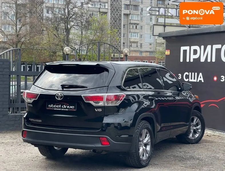 Toyota Highlander, 2014 г., Газ пропан-бутан / Бензин, 169 тыс. км, Внедорожник / Кроссовер, Чорный, Николаев AT-10415038 фото