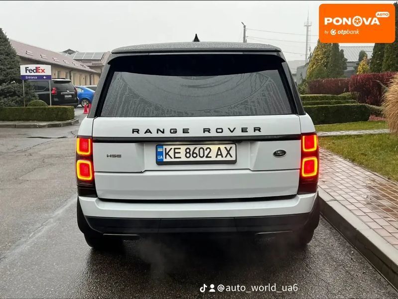 Land Rover Range Rover, 2019 р., Бензин, 160 тис. км, Позашляховик / Кросовер, Білий, Дніпро (Дніпропетровськ) AT-10407010 фото