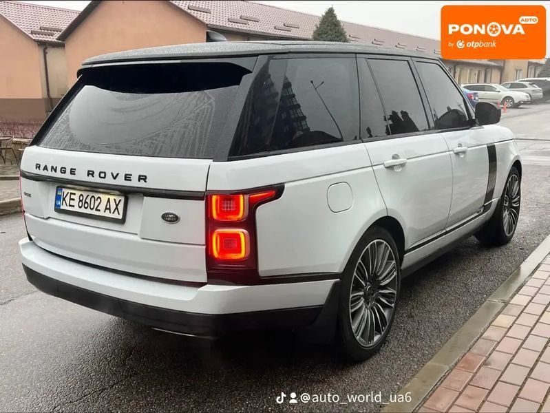 Land Rover Range Rover, 2019 р., Бензин, 160 тис. км, Позашляховик / Кросовер, Білий, Дніпро (Дніпропетровськ) AT-10407010 фото