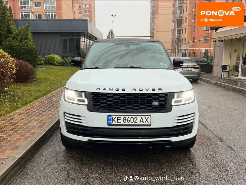Land Rover Range Rover, 2019 р., Бензин, 160 тис. км, Позашляховик / Кросовер, Білий, Дніпро (Дніпропетровськ) AT-10407010 фото