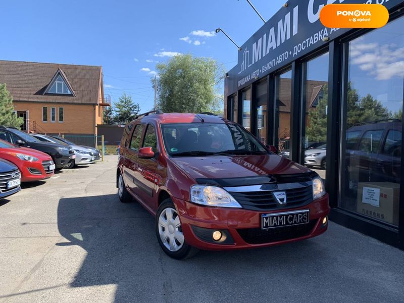 Dacia Logan, 2009, Бензин, 1.6 л., 220 тис. км, Седан, Червоний, Харків 103453 фото