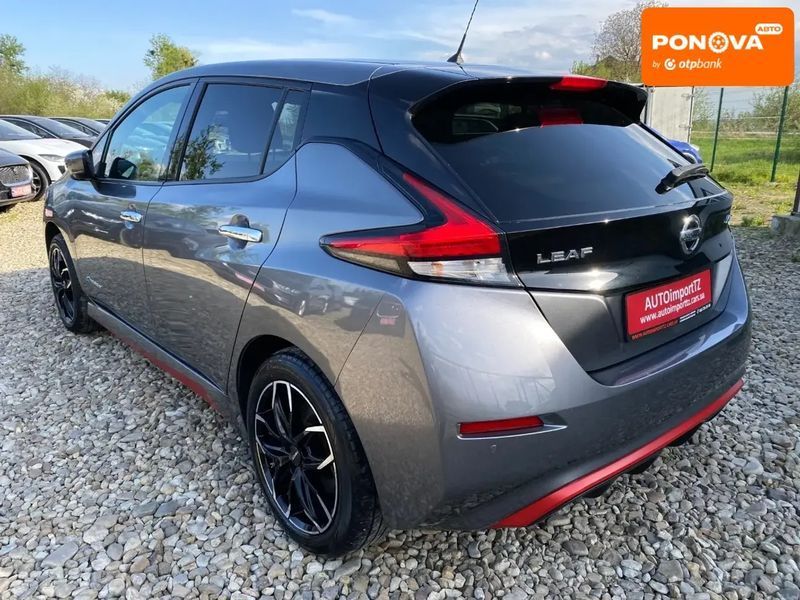 Nissan Leaf, 2020 р., Електро, 105 тис. км, Позашляховик / Кросовер, Сірий, Сопошин AT-10400237 фото