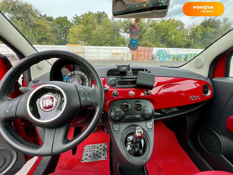 Fiat Cinquecento, 2012, Бензин, 1.24 л., 51 тис. км, Хетчбек, Червоний, Кременчук Cars-Pr-155499 фото