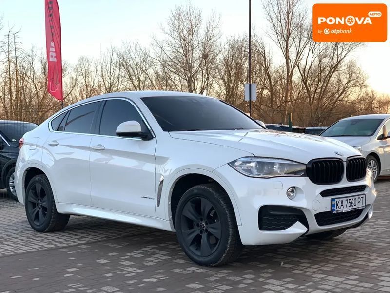 BMW X6, 2015 г., Дизель, 170 тыс. км, Внедорожник / Кроссовер, Белый, Бердичев AT-10406481 фото
