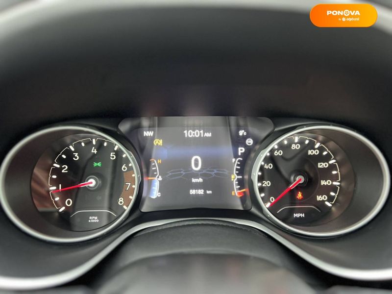 Jeep Compass, 2018, Бензин, 2.4 л., 58 тис. км, Позашляховик / Кросовер, Сірий, Київ 28885 фото