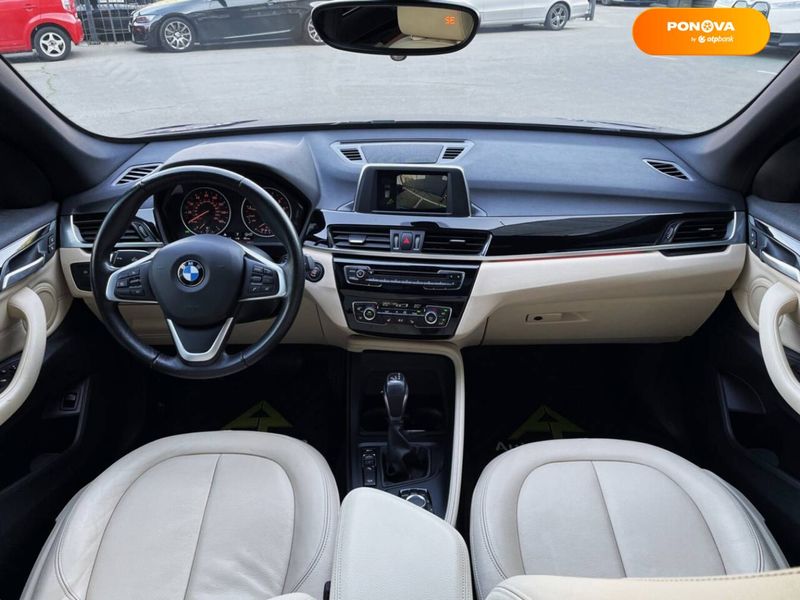 BMW X1, 2017, Бензин, 2 л., 59 тис. км, Позашляховик / Кросовер, Синій, Київ 109930 фото