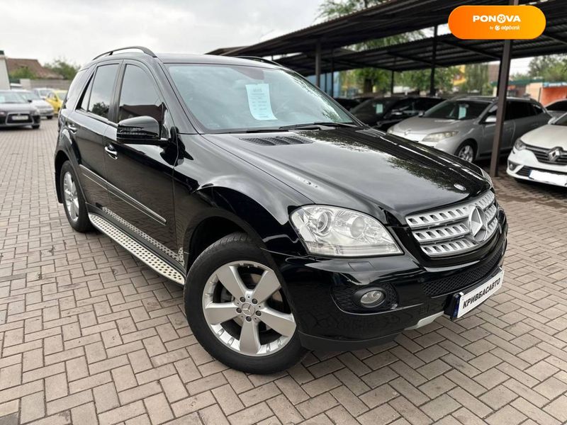 Mercedes-Benz M-Class, 2008, Дизель, 3 л., 219 тис. км, Позашляховик / Кросовер, Чорний, Кривий Ріг 103144 фото