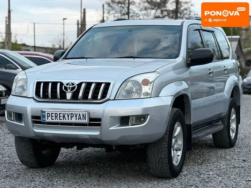 Toyota Land Cruiser Prado, 2004 г., Газ пропан-бутан / Бензин, 271 тыс. км, Внедорожник / Кроссовер, Серый, Днепр (Днепропетровск) AT-10417789 фото