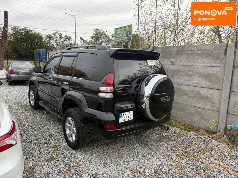 Toyota Land Cruiser Prado, 2005 г., Газ пропан-бутан / Бензин, 250 тыс. км, Внедорожник / Кроссовер, Чорный, Павлоград AT-10403390 фото