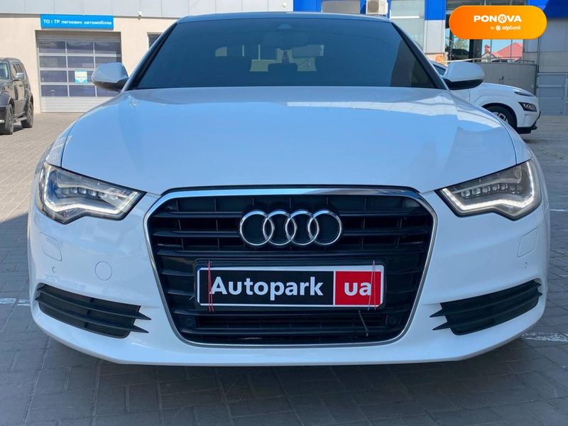 Audi A6, 2014, Дизель, 2 л., 240 тыс. км, Седан, Белый, Одесса 109810 фото