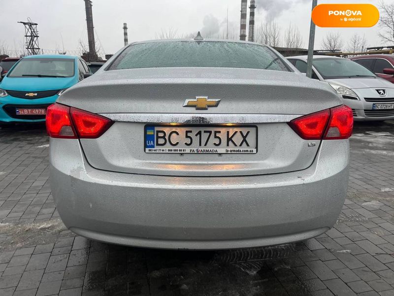 Chevrolet Impala, 2016, Бензин, 2.46 л., 66 тис. км, Седан, Сірий, Львів 22022 фото