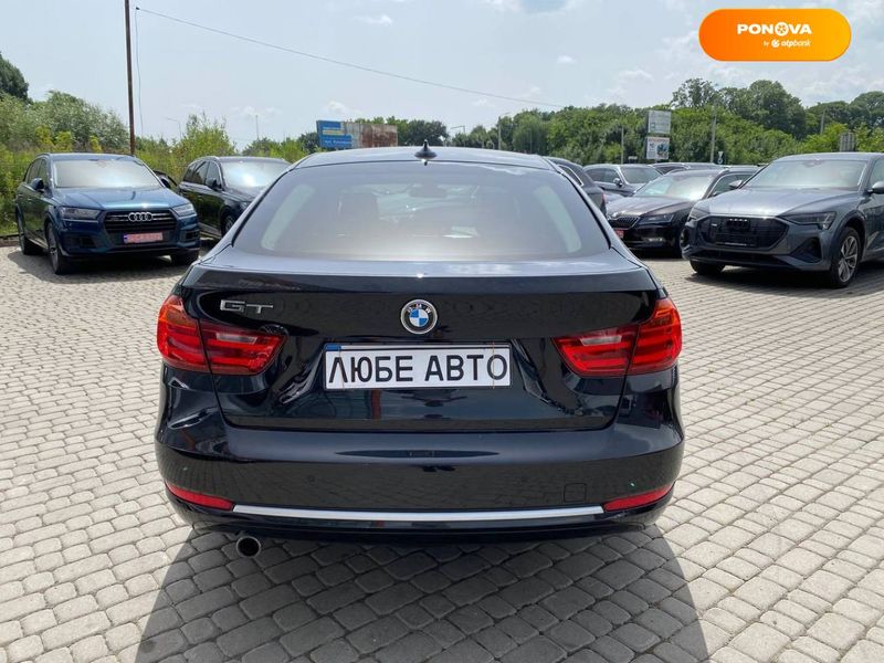 BMW 3 Series GT, 2014, Дизель, 2 л., 205 тис. км, Ліфтбек, Чорний, Львів 101670 фото