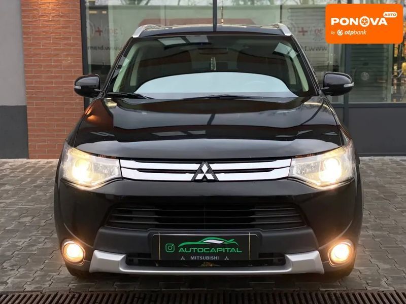 Mitsubishi Outlander, 2015 р., Газ пропан-бутан / Бензин, 146 тис. км, Позашляховик / Кросовер, Чорний, Київ AT-10409936 фото