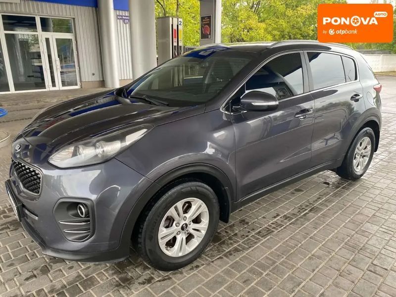 Kia Sportage, 2017 г., Газ пропан-бутан / Бензин, 149 тыс. км, Внедорожник / Кроссовер, Серый, Николаев AT-10403220 фото