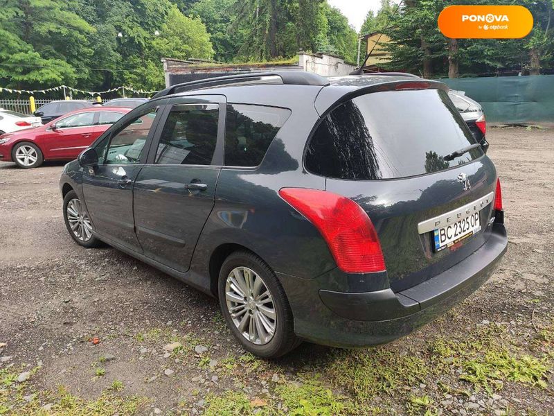 Peugeot 308, 2009, Бензин, 1.6 л., 212 тис. км, Універсал, Сірий, Львів 790 фото