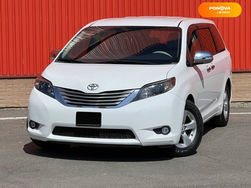 Toyota Sienna, 2012, Газ пропан-бутан / Бензин, 2.67 л., 245 тис. км, Мінівен, Білий, Одеса 9310 фото