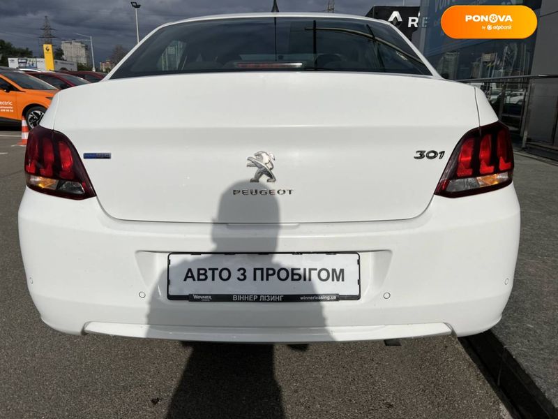 Peugeot 301, 2017, Бензин, 1.2 л., 103 тыс. км, Седан, Белый, Киев 46093 фото