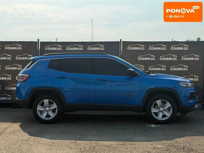 Jeep Compass, 2022 р., Бензин, 89 тис. км, Позашляховик / Кросовер, Синій, Київ AT-10421093 фото