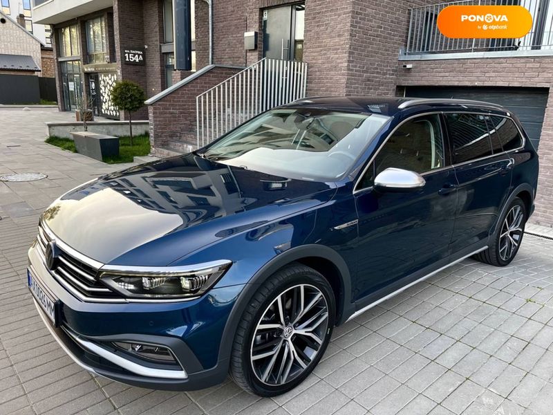 Volkswagen Passat Alltrack, 2019, Дизель, 2 л., 199 тыс. км, Универсал, Синий, Киев Cars-Pr-63788 фото