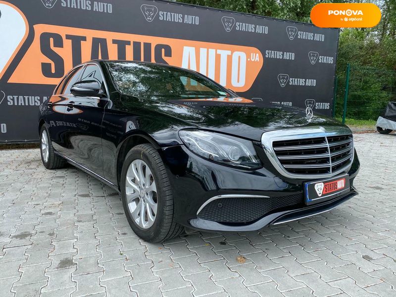 Mercedes-Benz E-Class, 2017, Бензин, 1.99 л., 132 тыс. км, Седан, Чорный, Хмельницкий 51849 фото