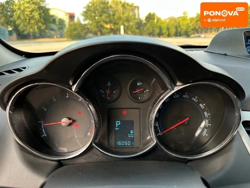 Chevrolet Cruze, 2010 г., Газ пропан-бутан / Бензин, 161 тыс. км, Седан, Чорный, Днепр (Днепропетровск) AT-10400505 фото