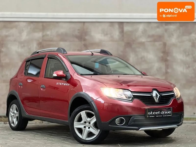 Renault Sandero, 2015 р., Дизель, 82 тис. км, Позашляховик / Кросовер, Червоний, Миколаїв AT-10418335 фото