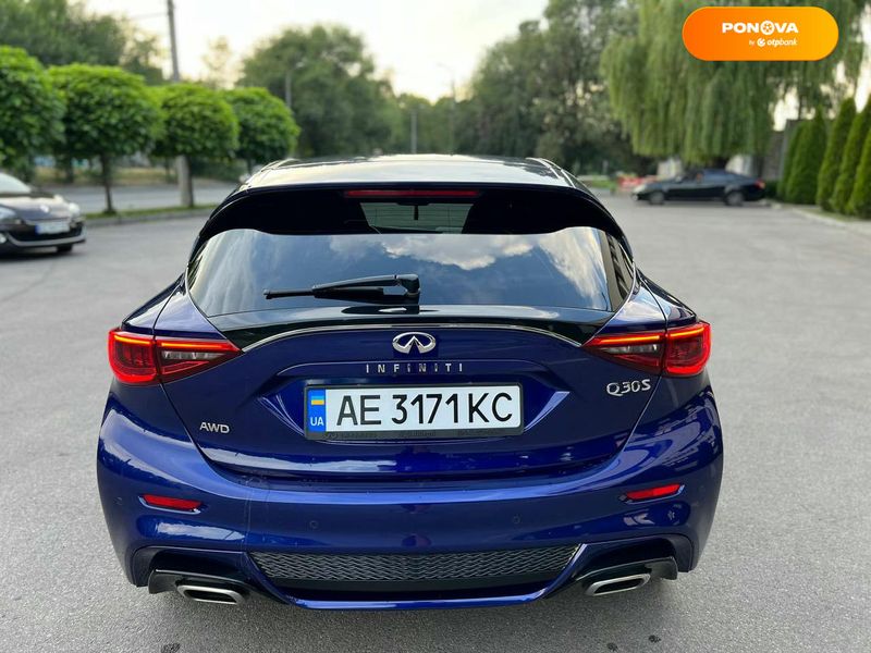 Infiniti Q30, 2018, Бензин, 2 л., 140 тис. км, Хетчбек, Синій, Дніпро (Дніпропетровськ) 110258 фото